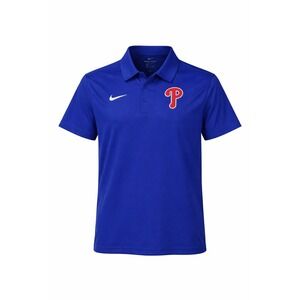 Nike Philadelphia Phillies Dri-FIT Polo Shirt Mens Medium Blue MLB 554338-31096
